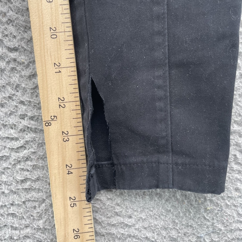 Skinny Pants LOT (2) Women 28 Crop Skinny Pants Y2k Academia Indie Stretch Denim - Picture 8 of 16